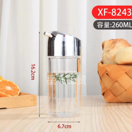 亚克力酱油调料瓶260ml 260ml 6.7*16.2cm