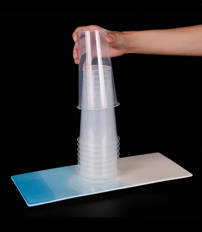2万个 500ml(90口径)一次性PP注塑杯 配 90注塑盖带红心塞(8.9*5.7*13.7cm)