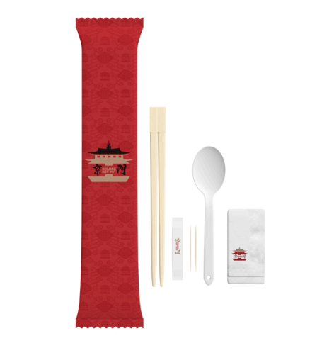 100,000 custom individually packaged disposable chopsticks - 20cm