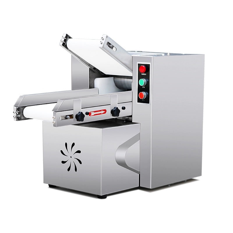 小型商用揉面机压面机 - 全自动200型擀面皮机,适用于馒头、包子和饺子的压面机器 美版 110v
