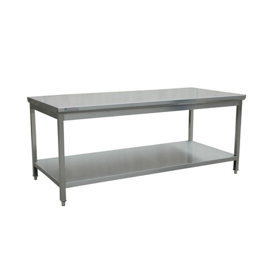 Double-layer shelf - 1800x300x800mm (304 stainless steel, 1.0 thickness)
