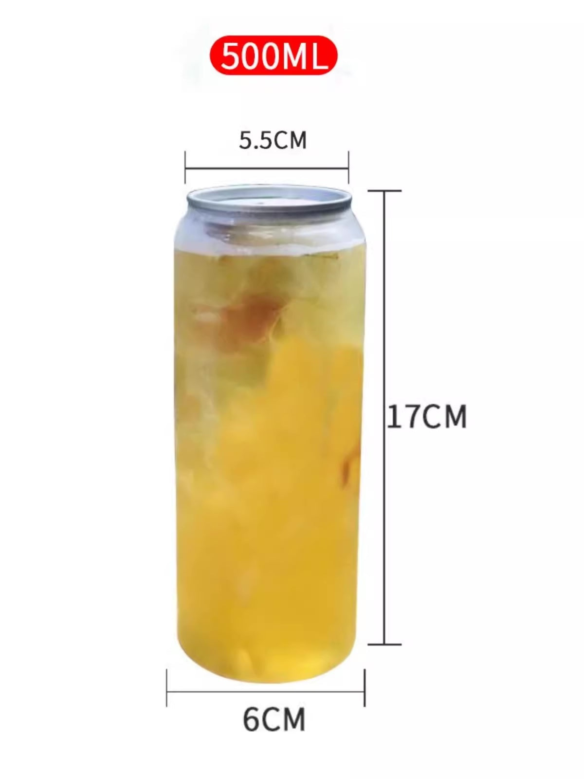 2万个 500ml一次性旋转盖塑料瓶(杯子+盖子) (5.5*6.5*17cm)