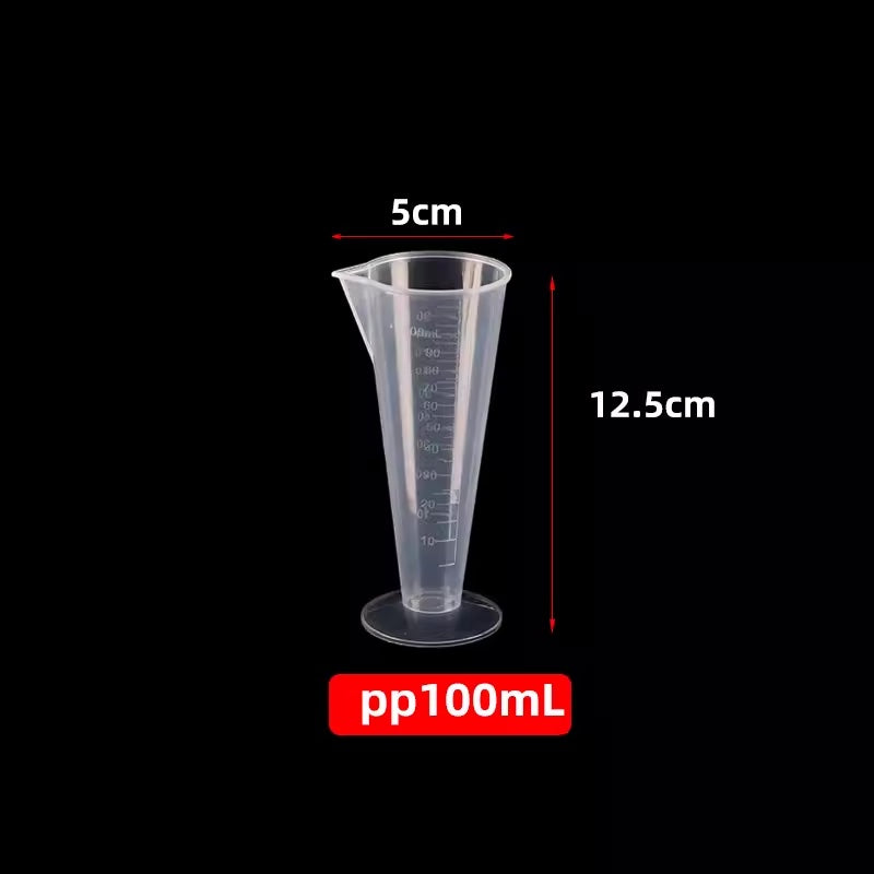 Measuring cup with scale - for milk tea shop, 100ml - 5000ml, food grade PPC material