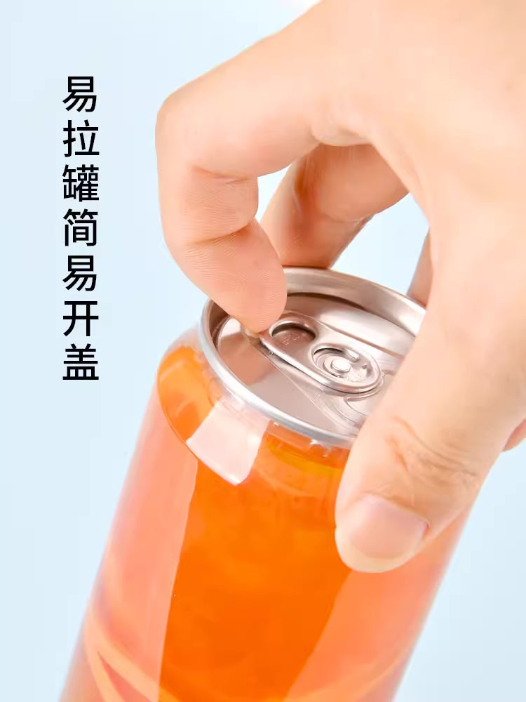 2万个 500ml一次性旋转盖塑料瓶(杯子+盖子) (5.5*6.5*17cm)