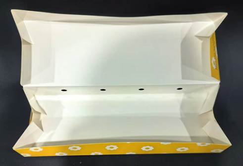 2万个 甜甜圈盒三个装 食品卡内外覆膜 (33.5*11.3*5cm)