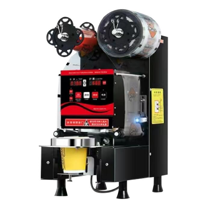 全自动奶茶杯封口机 电气参数:0.35KW/110V 可封口径:90/95mm (25*40*64cm)