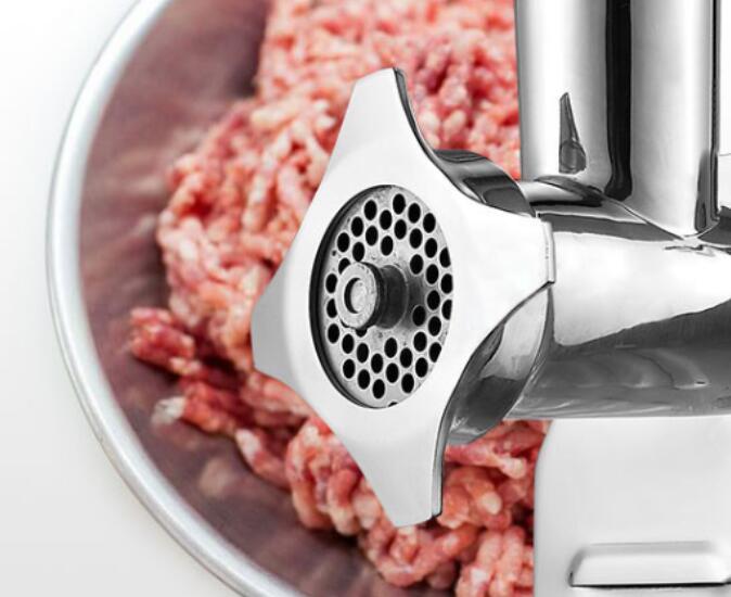 电动绞肉机 - 不锈钢绞碎肉机、绞肉机、碎肉机、肉泥机 42*24*52cm 美版110v