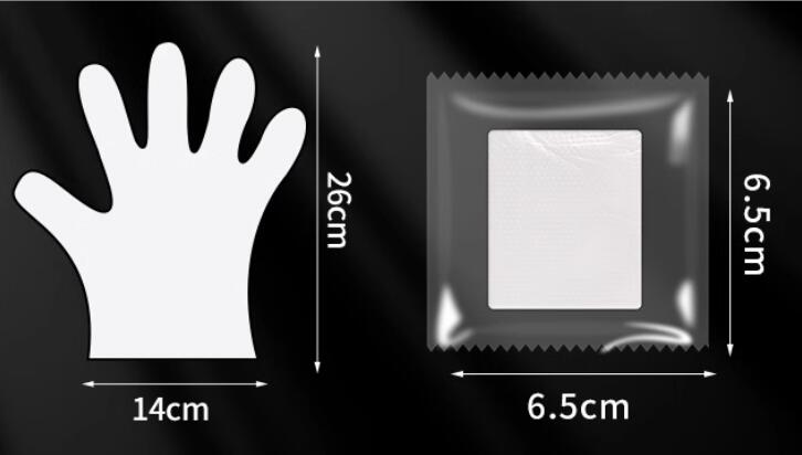 3万个 一次性手套 食品级 一次性手套 0.85克出口大码手型 (6.5*6.5cm)