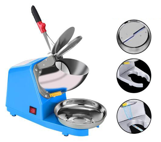 碎冰机 飞速碎冰 粗细可调 碎冰量:85kg/hr 电压:220V/50Hz (42*21*31cm)