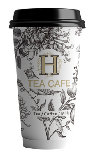 20,000 16oz double-layer paper cups food grade paper PE coating 9*13.8*6