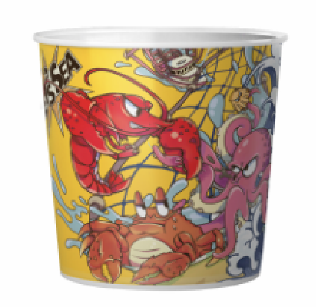 3万个 500ml外卖汤碗+pp汤盖 原浆纸 PE淋膜(9.7*7.5*10.5cm)