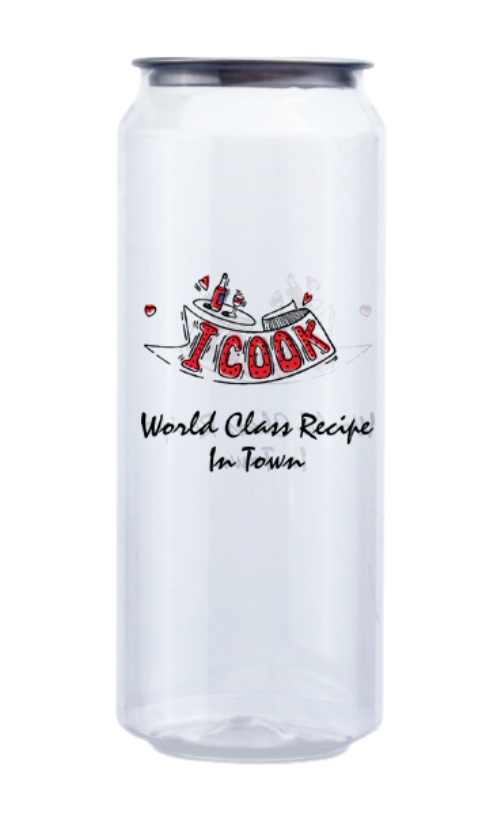5000pcs 500ml disposable twist-top plastic bottles (cup + lid)