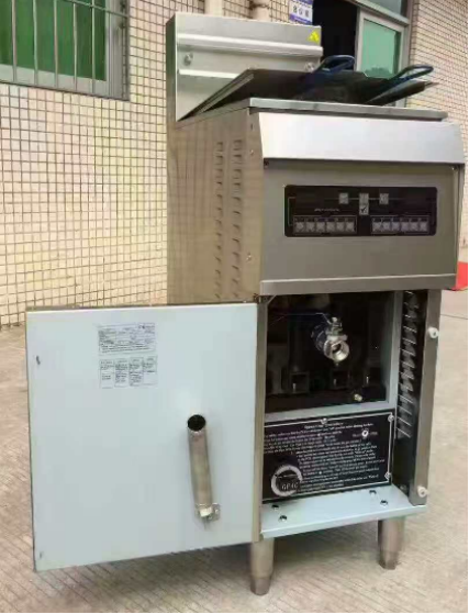 电脑版燃气炸炉 带六段电脑版 采用进口阀体 120000BTU/H (40*80*118.8cm)