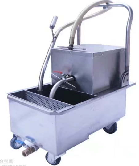 滤油车 优质电机 小巧不占地 电器参数:220V;0.55KW 桶容量:32L (45*88*59.5cm)