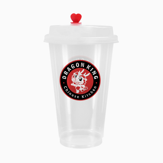50,000 disposable PP blister cups with printed logo (90 caliber) 700ml 8.9*5.4*18cm