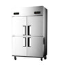 四门冷冻柜（铜管） 电器参数：220V、1KW直冷-15℃~-6℃  尺寸：68*76.5*196.5cm
